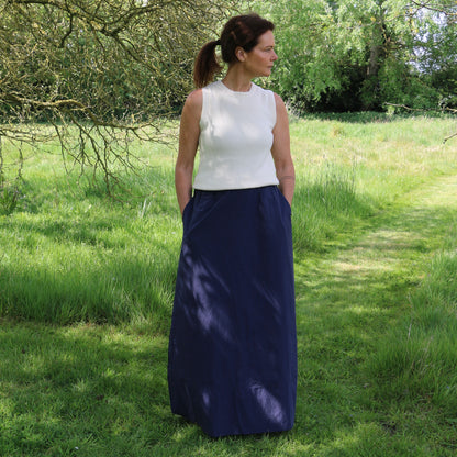 Flin Skirt - Dark Navy