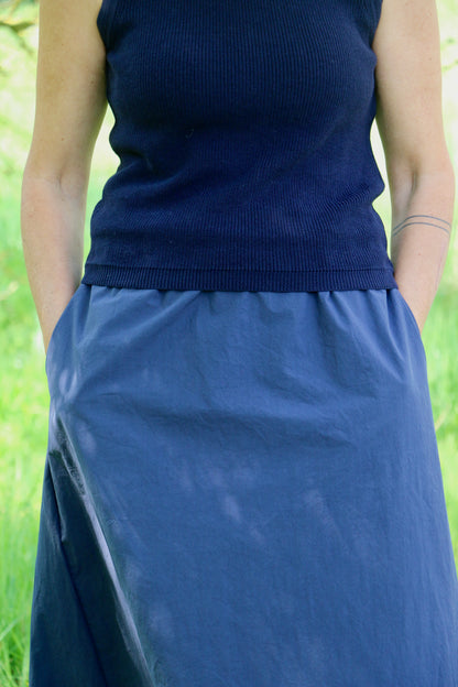Flin Skirt - Dark Navy