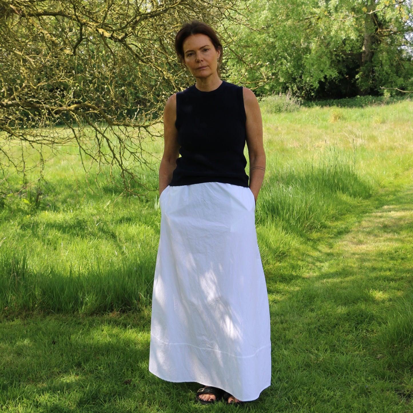 Flin Skirt - White