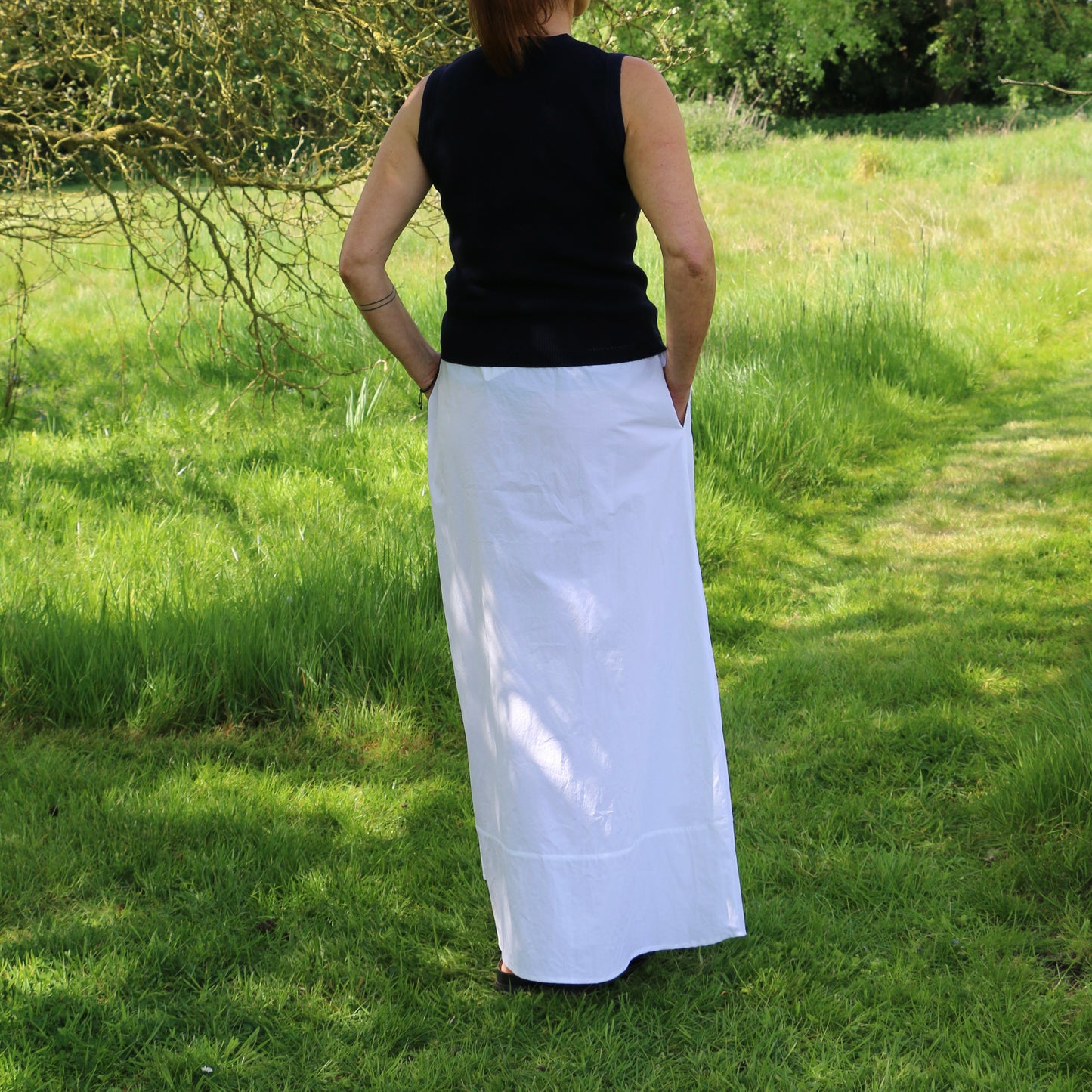 Flin Skirt - White