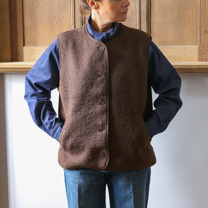 Patricia Vest - Dark Brown