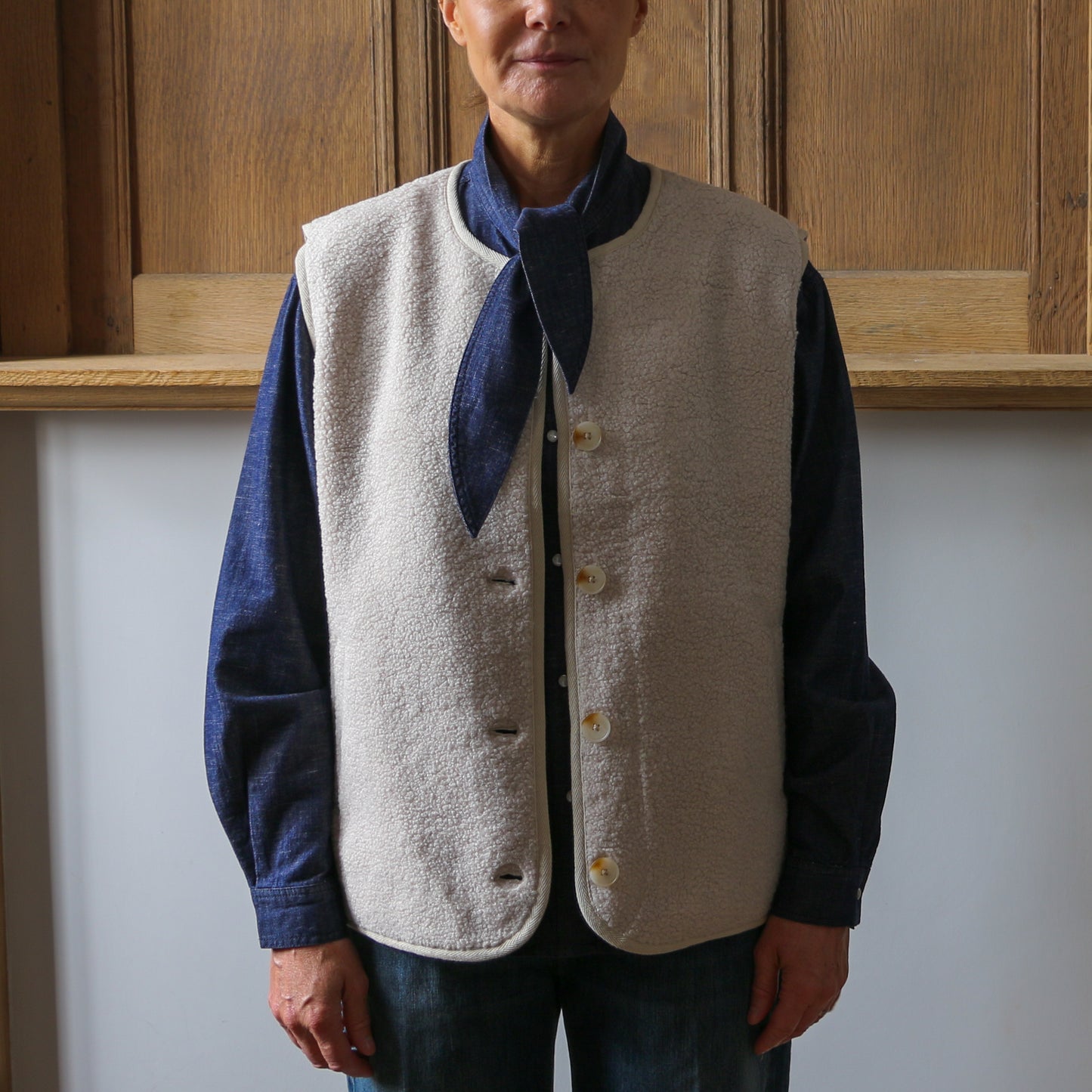 Patricia Vest - Light Sand