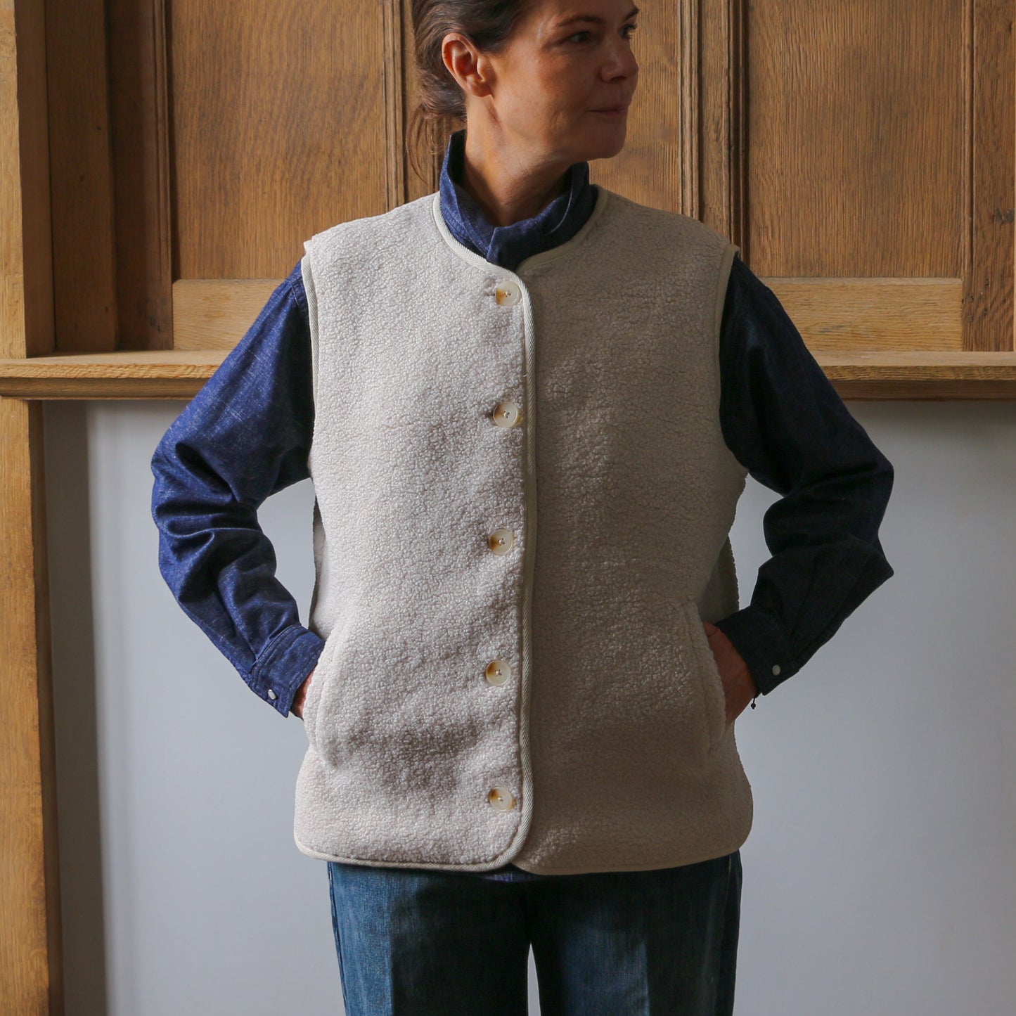 Patricia Vest - Light Sand