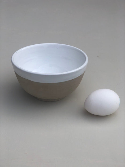 White / Natural Bowl - Medium