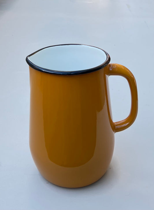 Enamel Jug - Yellow