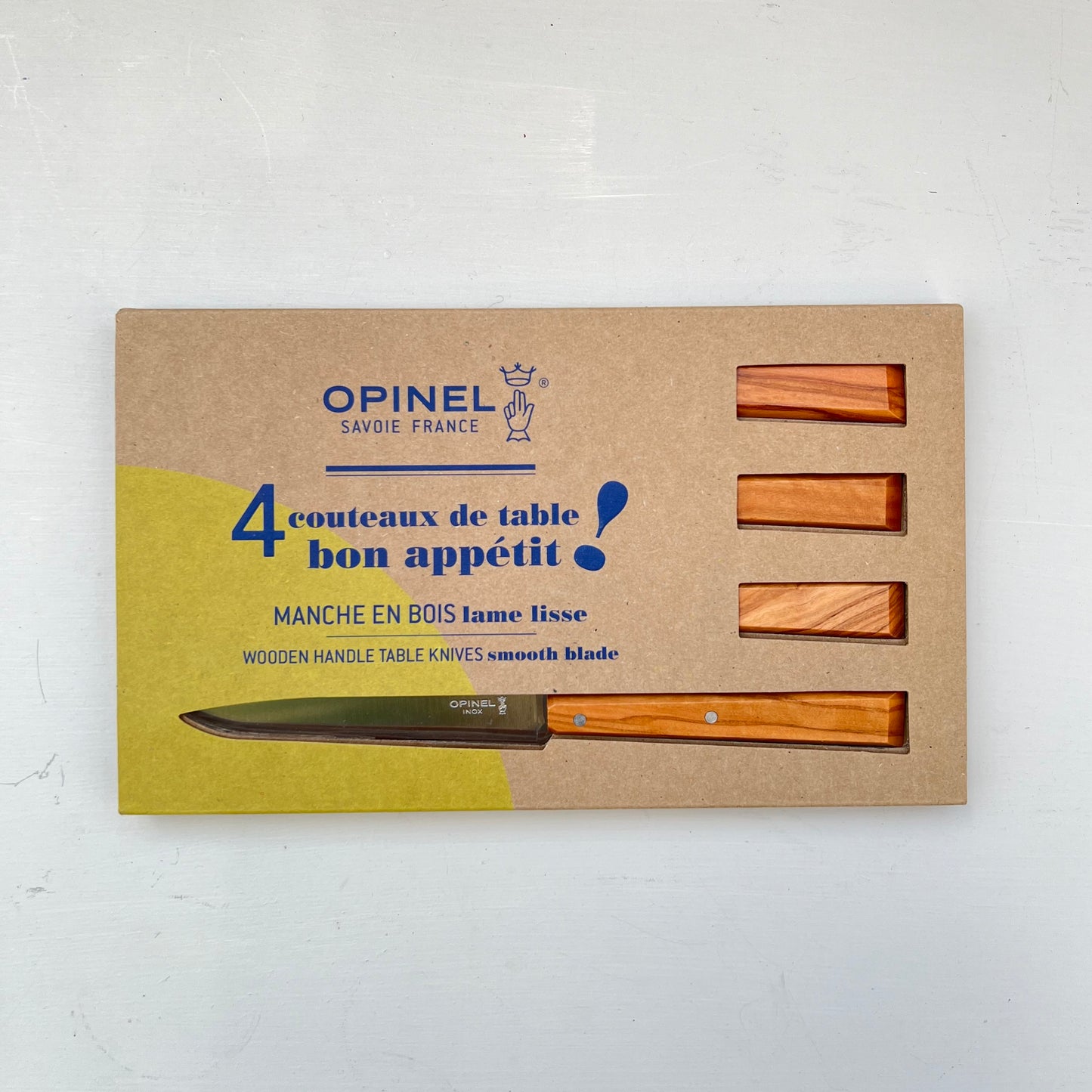 Opinel Wooden Handle Table Knives