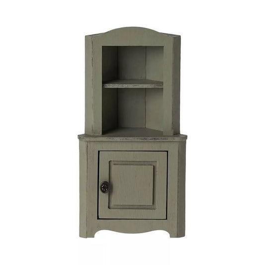 Corner Cabinet - Light Green