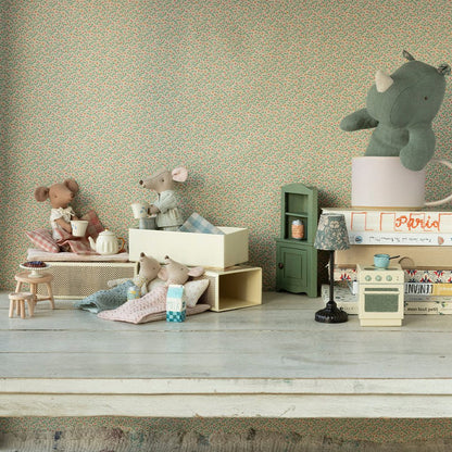 Corner Cabinet - Light Green