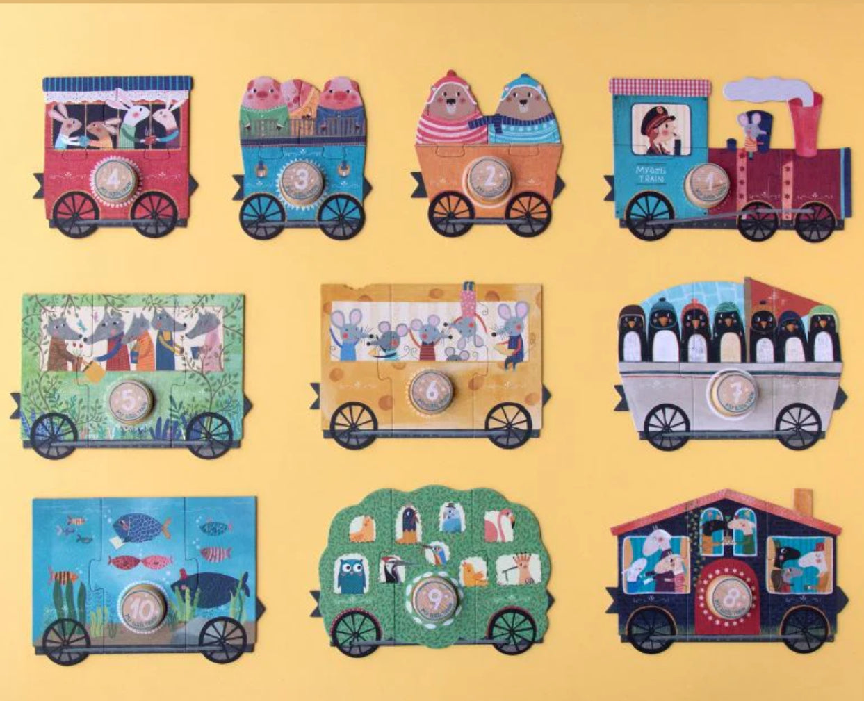 My Little Train Puzzle
