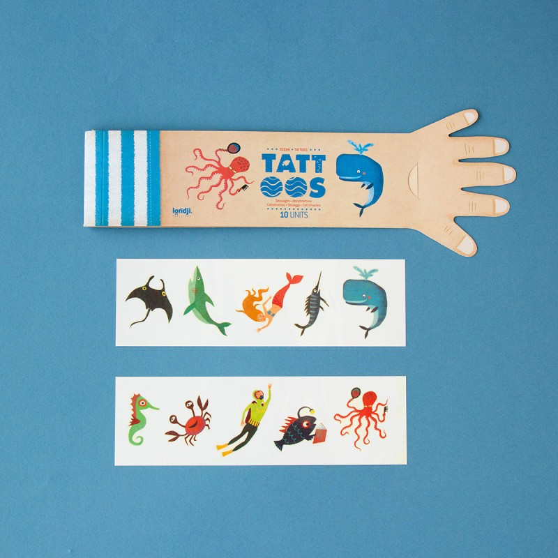 Ocean Tattoo Set