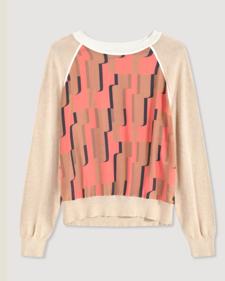 Olympe Mystere Sweater - Tan