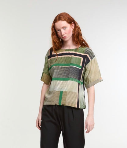 Livia Prisme Top - Green