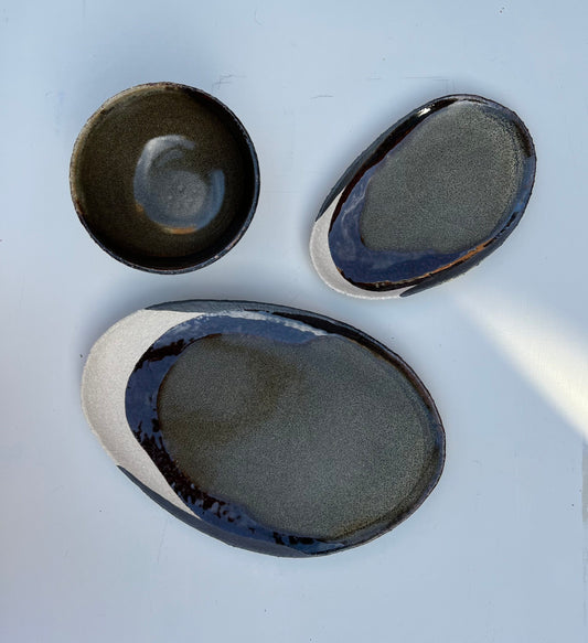 Jars Wabi Mini Platter: Seidou