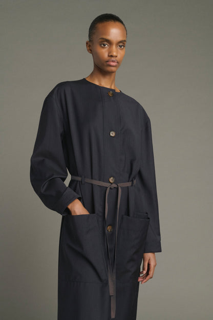 Helie Dress - Blue / Navy