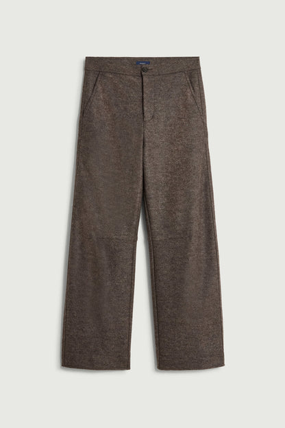 NEW  / Gibson Barrel Trouser - Taupe Marl