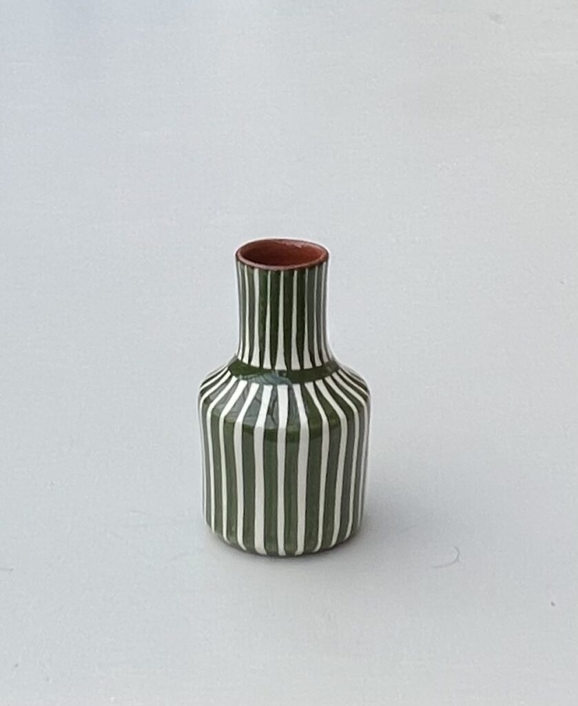 CASA CUBISTA VASE GARAFE MINI GREEN