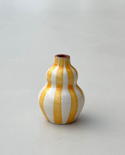 Casa Cubista Vase Gourd Mini yolk yellow