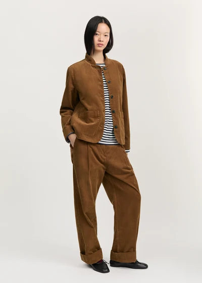 Jacy Corduroy Jacket - Cognac