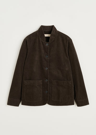 Jacy Corduroy Jacket - Smokey Brown