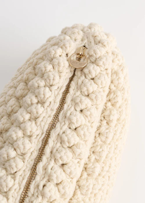 Linn Clutch Bag - Pure Ecru