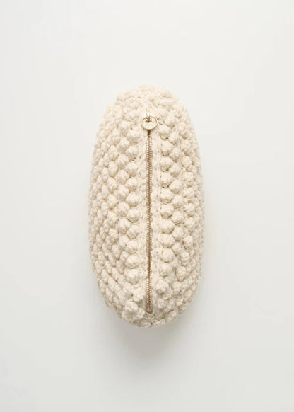 Linn Clutch Bag - Pure Ecru