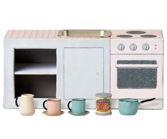 Kitchen Counter with Accessories
