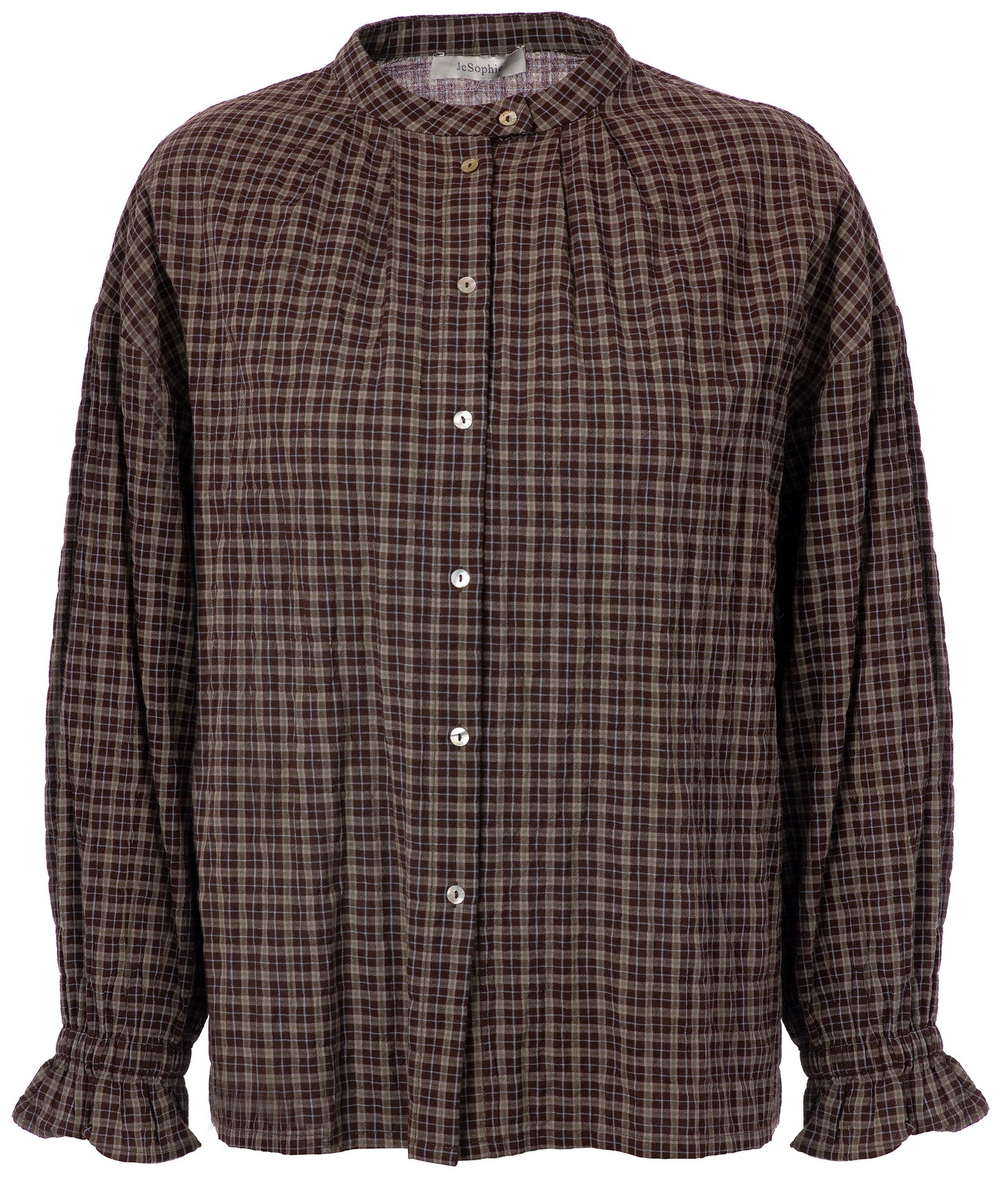 Parnika Blouse - Brown Check