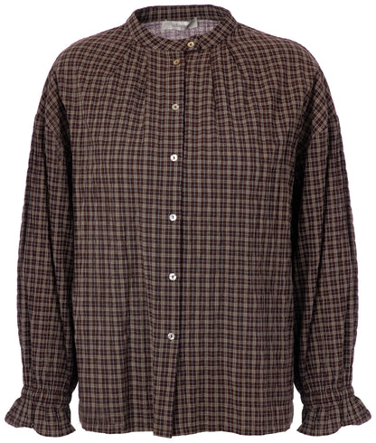 Parnika Blouse - Brown Check