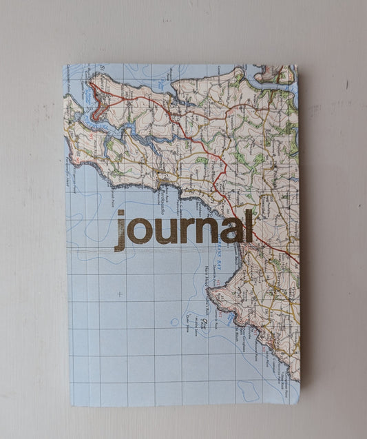 Vintage Map Journal