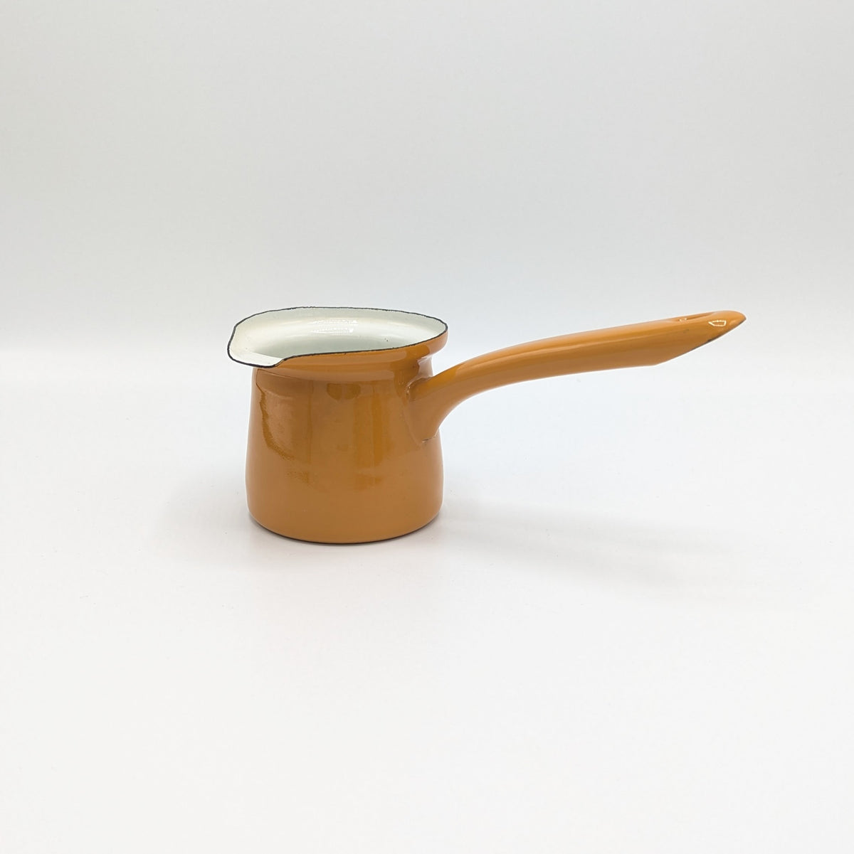 Enamel Milk Pan - Yellow
