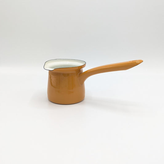 Enamel Milk Pan - Yellow