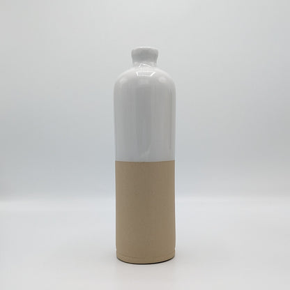 Digoin Ceramic Bottle - White
