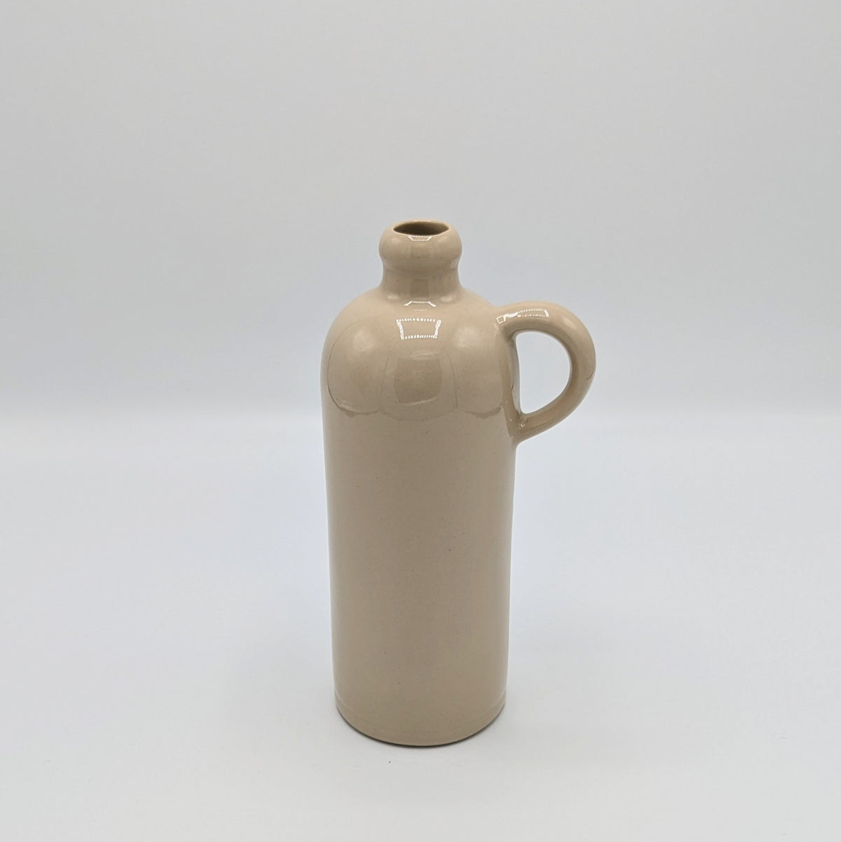 Digoin Handled Ceramic Bottle - Natural