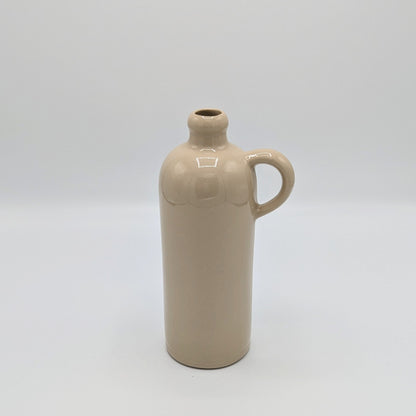 Digoin Handled Ceramic Bottle - Natural