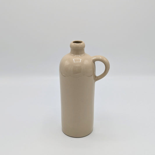 Digoin Handled Ceramic Bottle - Natural