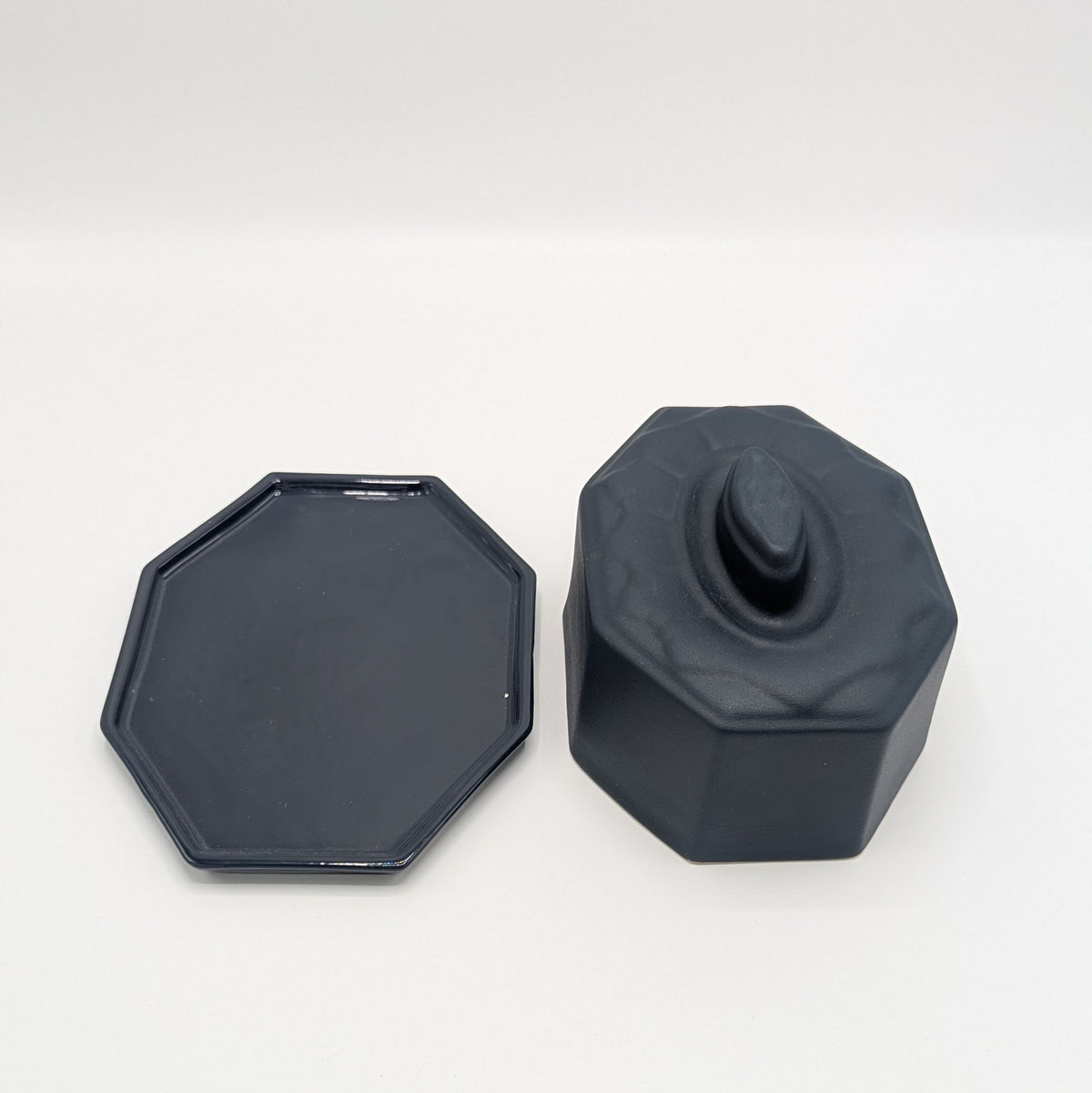 Digoin Butter Dish - Ink