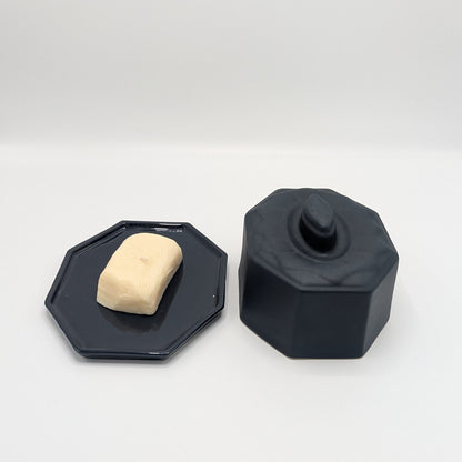 Digoin Butter Dish - Ink