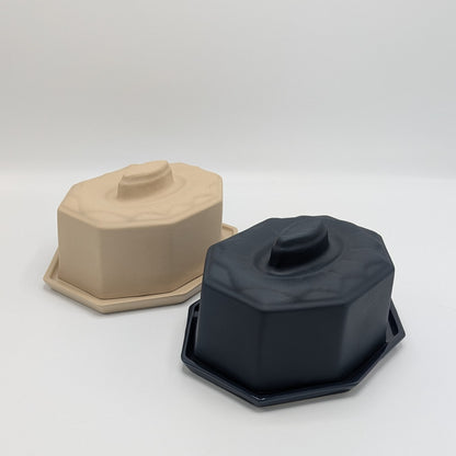 Digoin Butter Dish - Natural