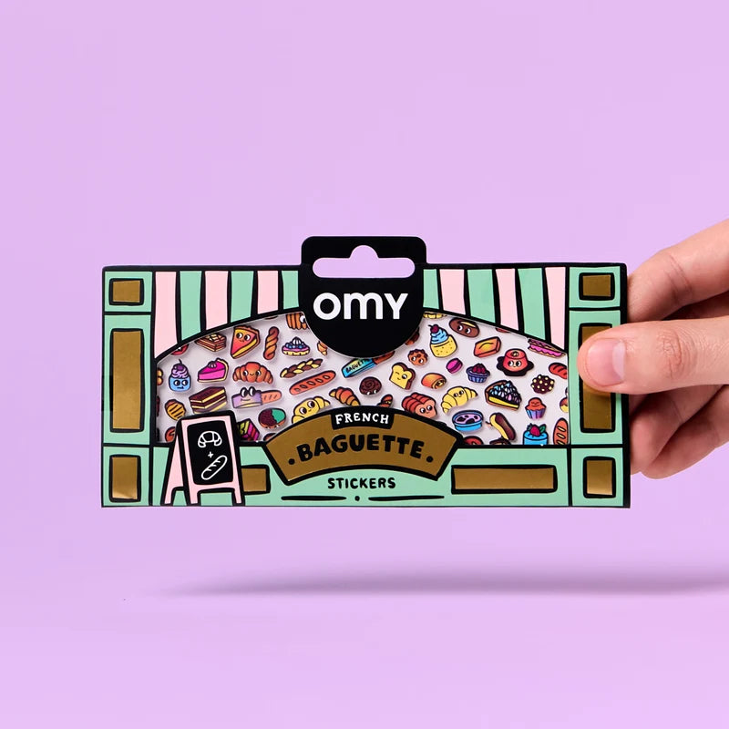 Sticker Sheet - French Bakery