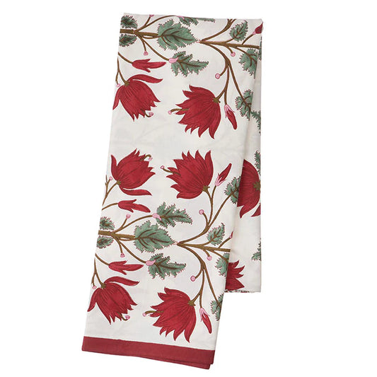 Tablecloth - Flora Scarlet