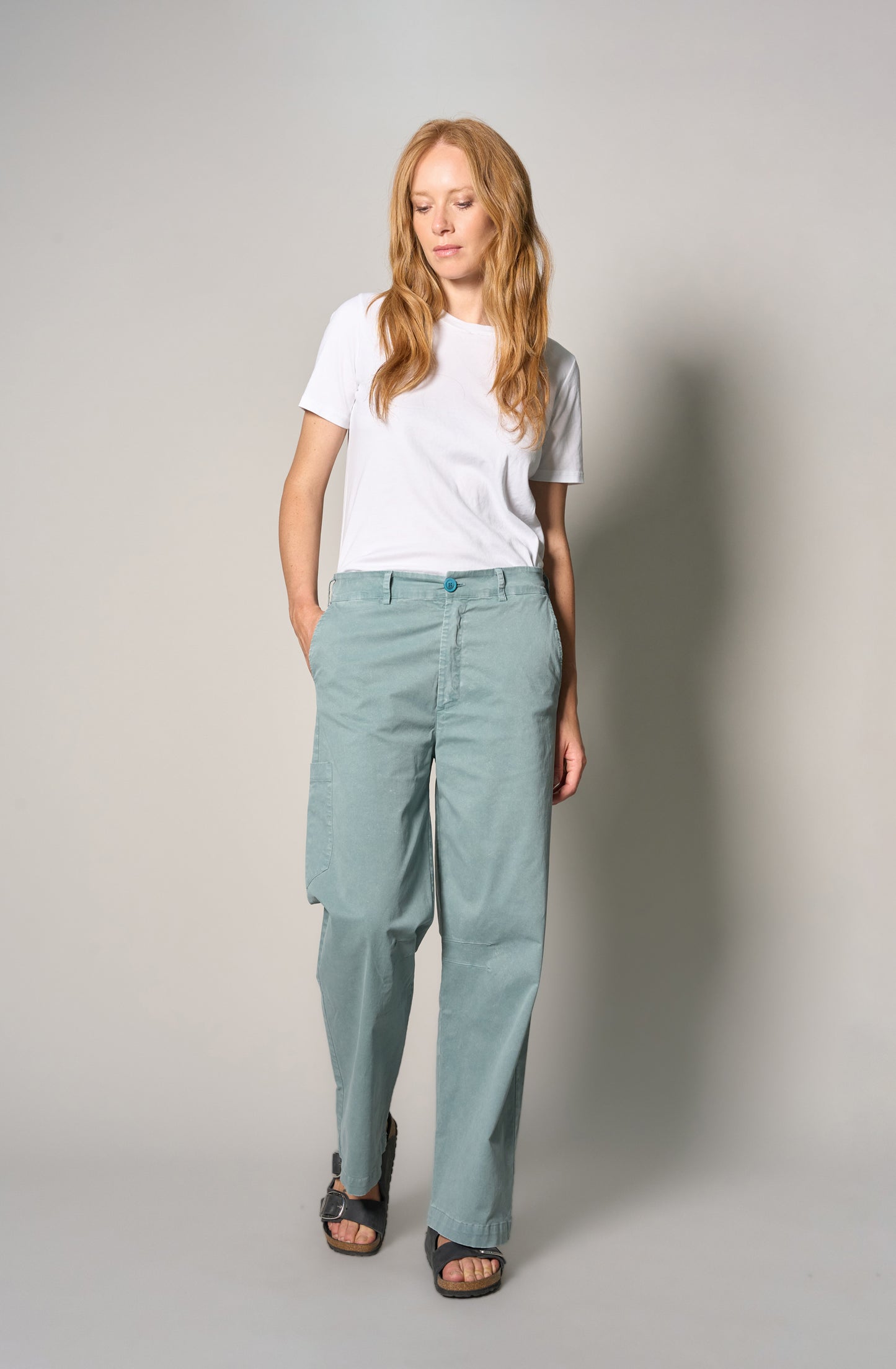 Tritt Trousers - Sea Green