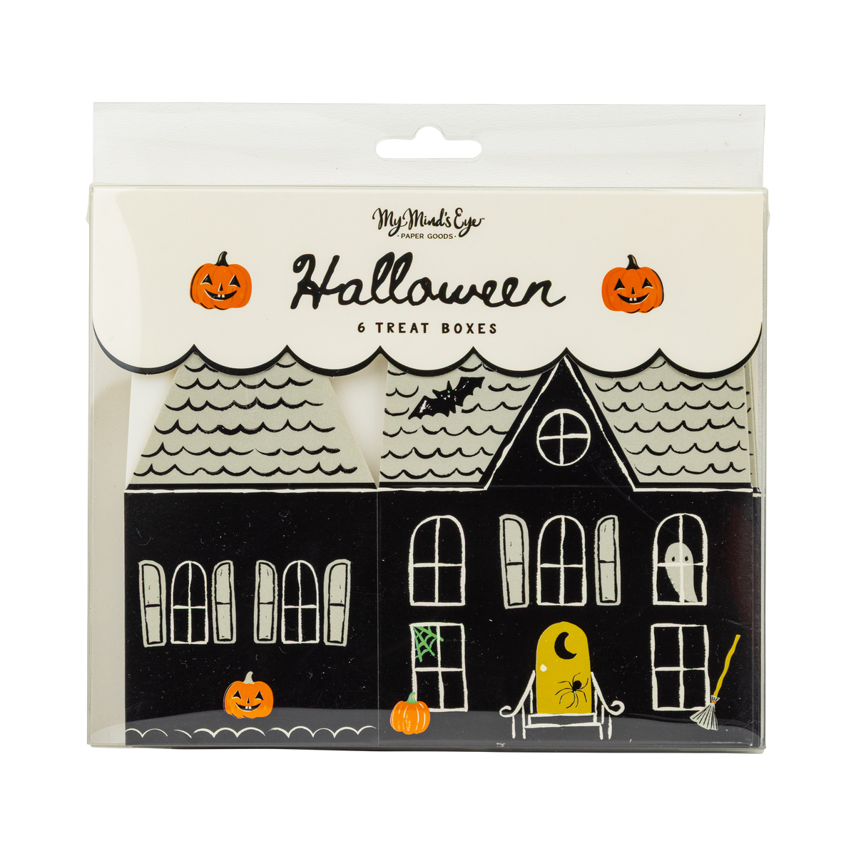 Halloween House Treat Boxes - Set of 6
