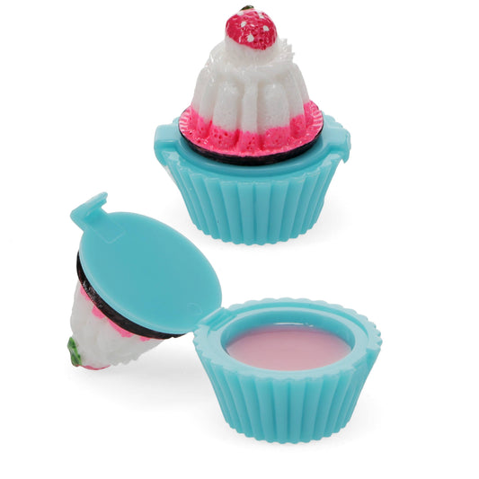 Assorted Cupcake Lip Gloss - Berry Scented