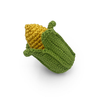 Crochet Rattle - Corn