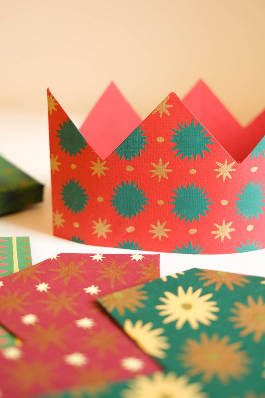 Festive Paper Crowns