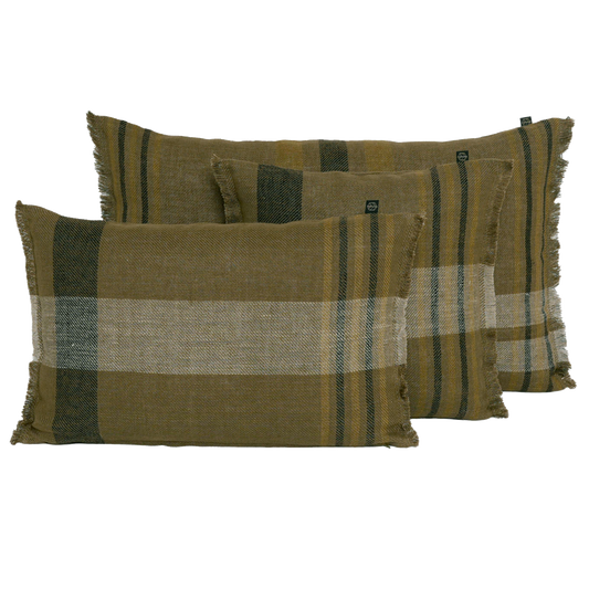 Aalborg Cushion Covers - 40 x 60 cm / Khaki