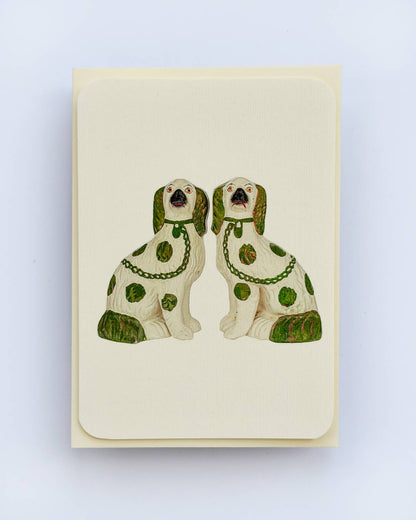 Pair of Spaniels - Greeting Card