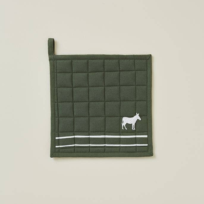 Pot Holder - Green Khaki
