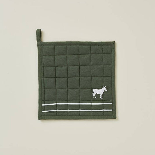 Pot Holder - Green Khaki