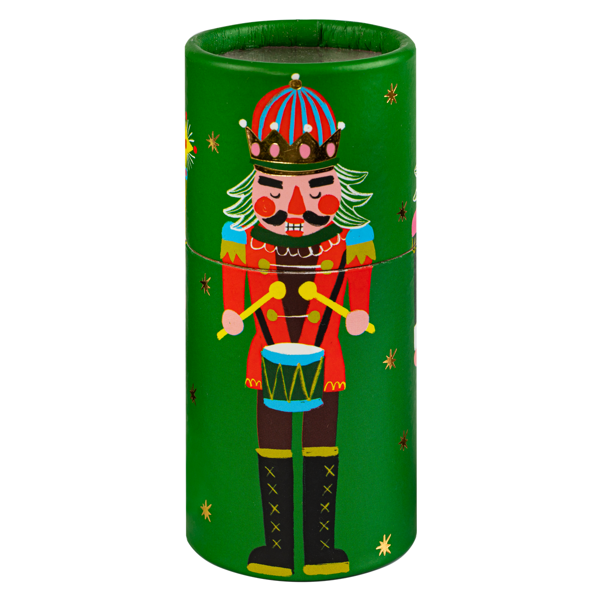Large Cylinder Matchbox - Nutcracker